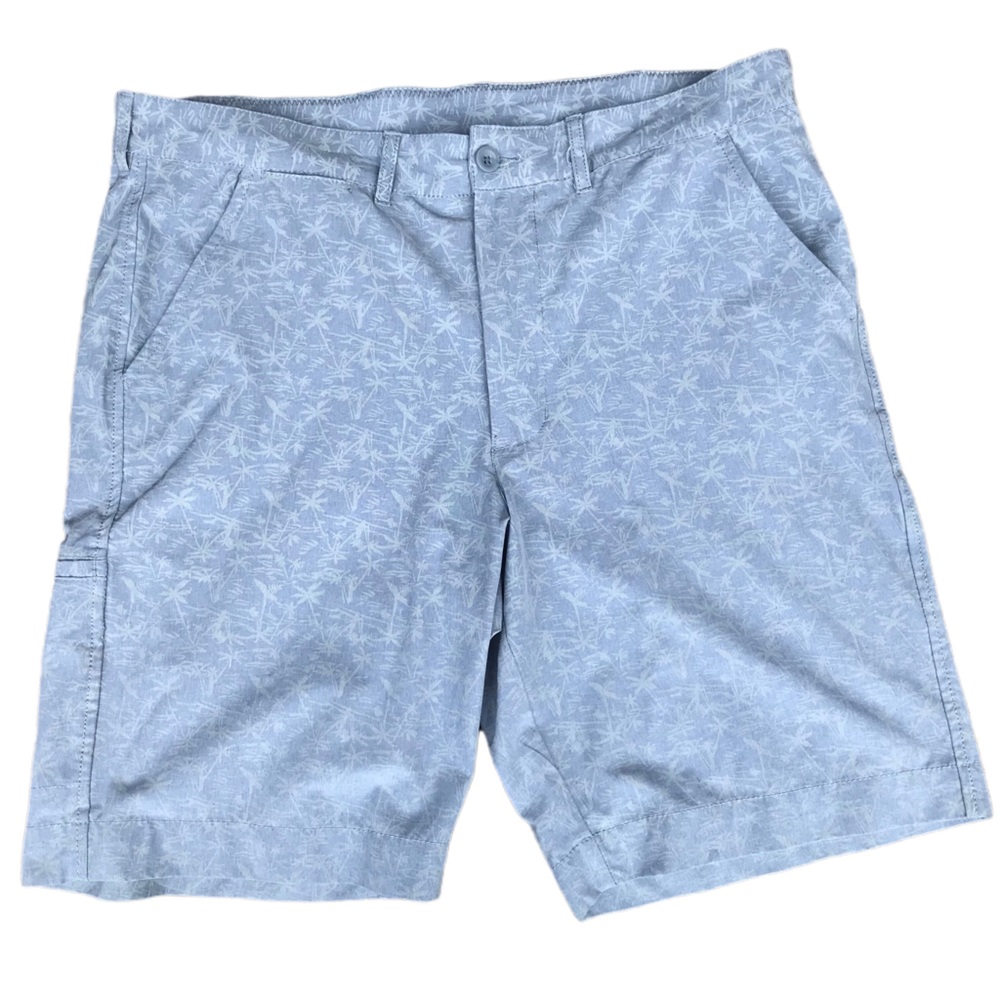 Vintage 1946 Golf Shorts with Palm Tree Print - Men